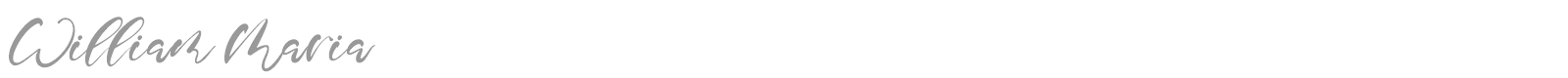 William Maria font preview